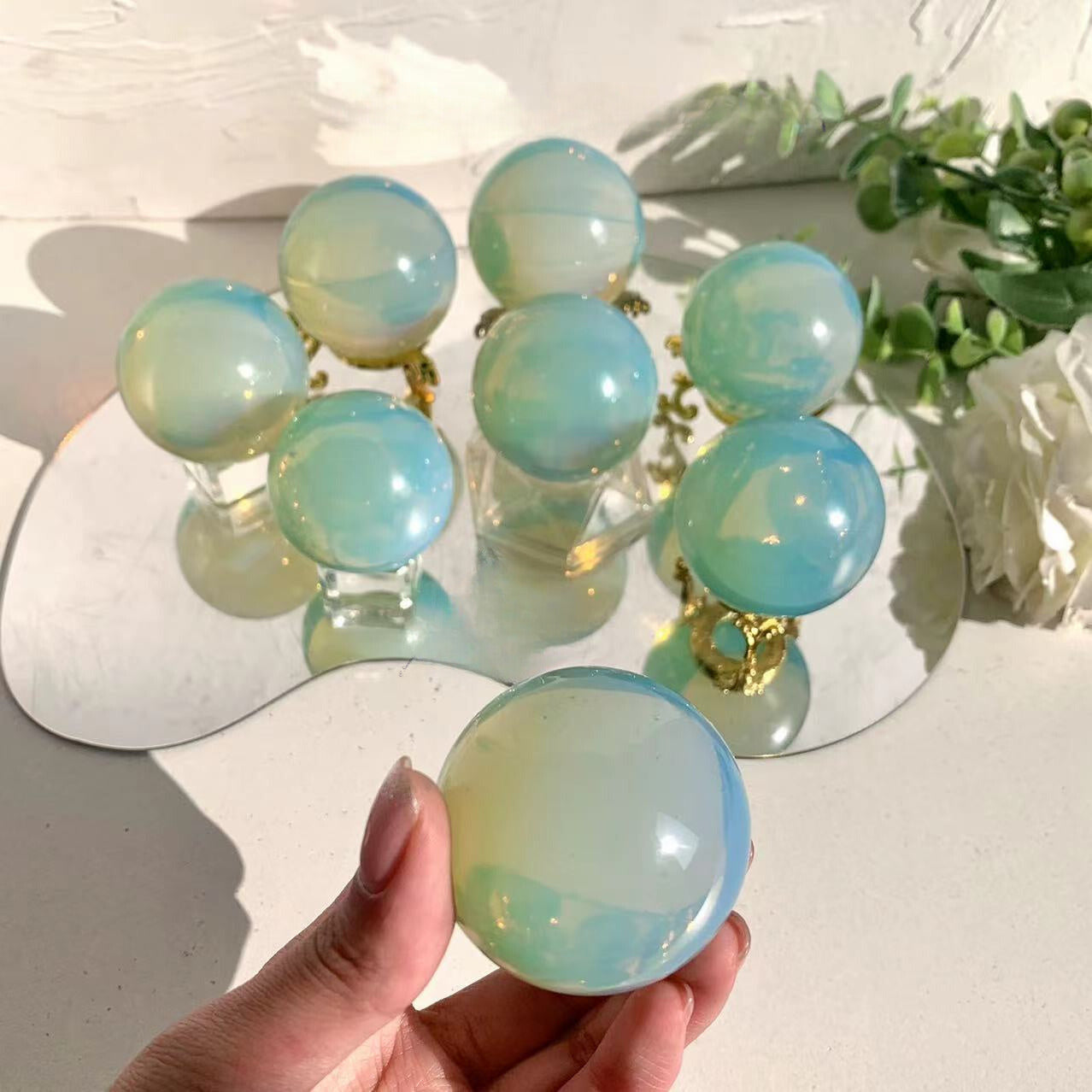 Sphères en Opalite