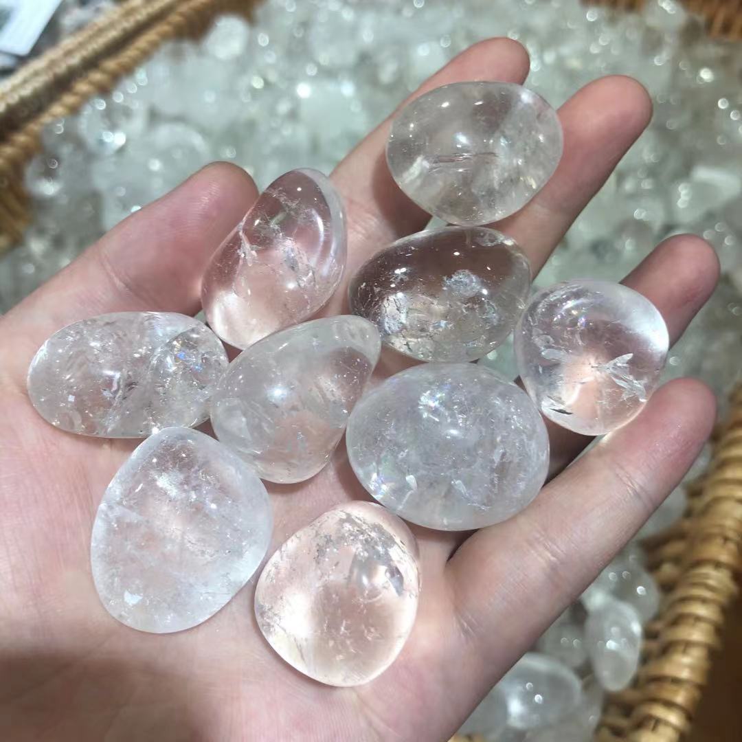 Galets de Quartz Clair