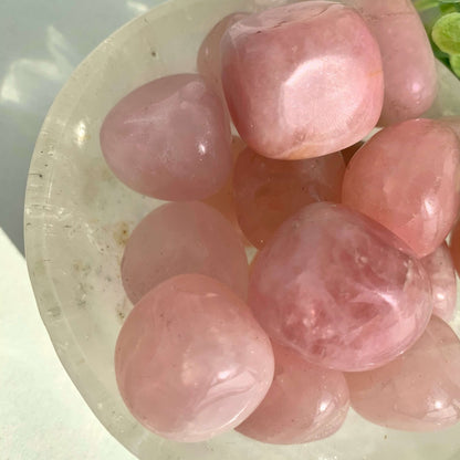 Galets de Quartz Rose