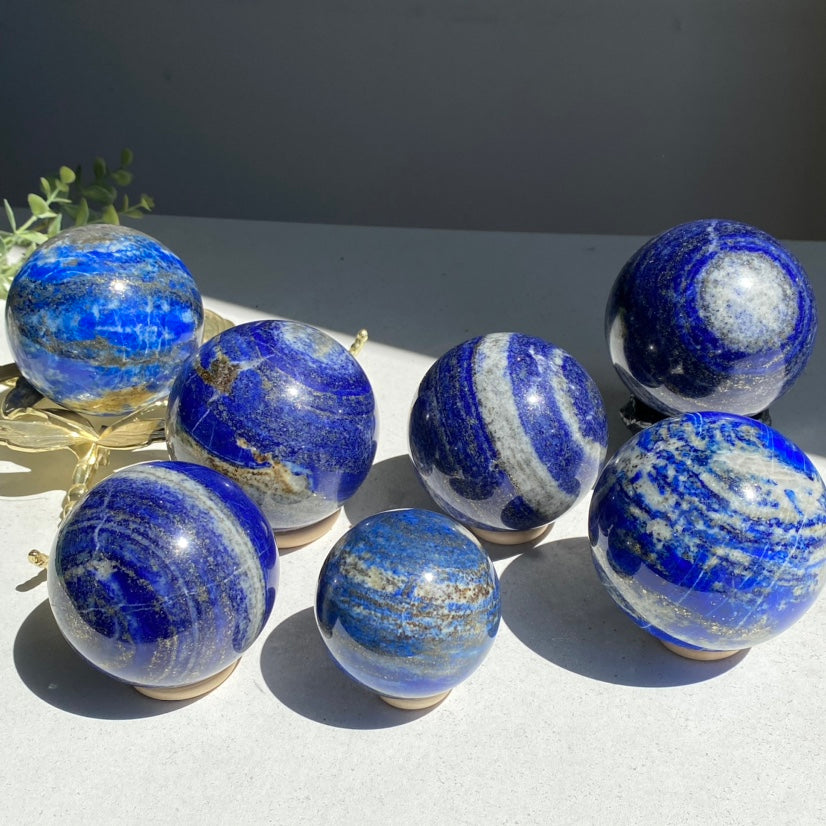 Grande Sphère en Lapis Lazuli